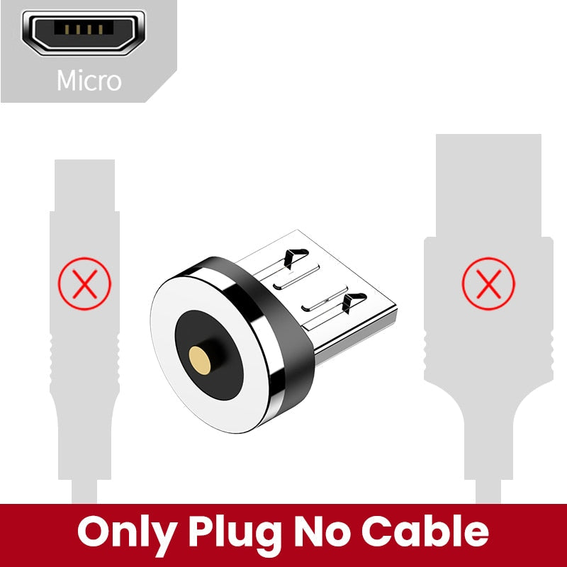 Elough 540 Rotate Magnetic Cable USB-C Magnetic Charger Micro USB Type C Cable Mobile Phone Cable For iPhone Xiaomi Poco Huawei Snapitonline
