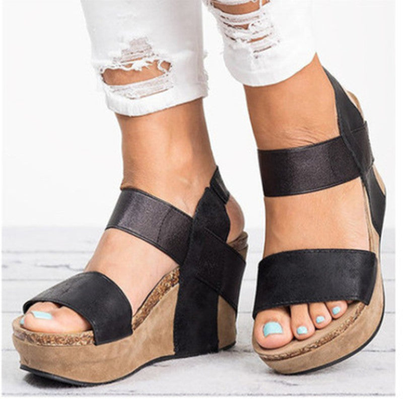 Eomen's Sandals Women Wedge Sandals Big Size 43 Snapitonline