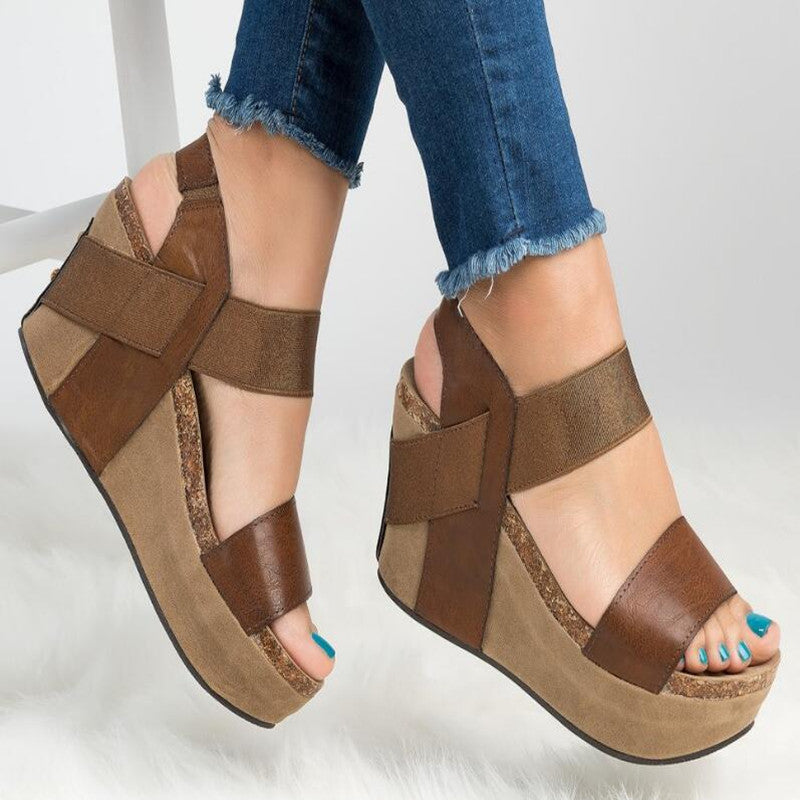 Eomen's Sandals Women Wedge Sandals Big Size 43 Snapitonline