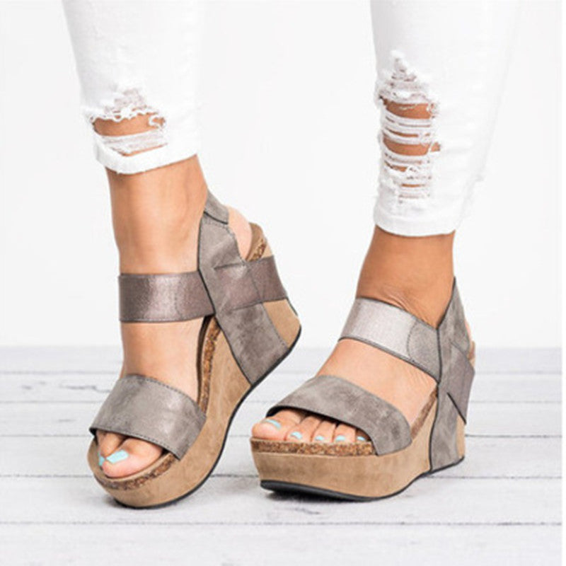 Eomen's Sandals Women Wedge Sandals Big Size 43 Snapitonline