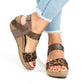 Eomen's Sandals Women Wedge Sandals Big Size 43 Snapitonline