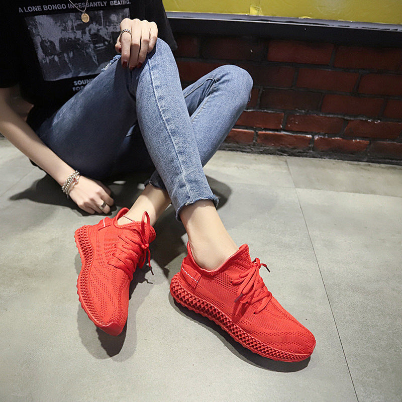 Fashion Candy Color Women Sneakers Tenis Feminino Casual Shoes Women 2020 Breathable Mesh Sneakers Women Yellow Red Basket Femme Snapitonline