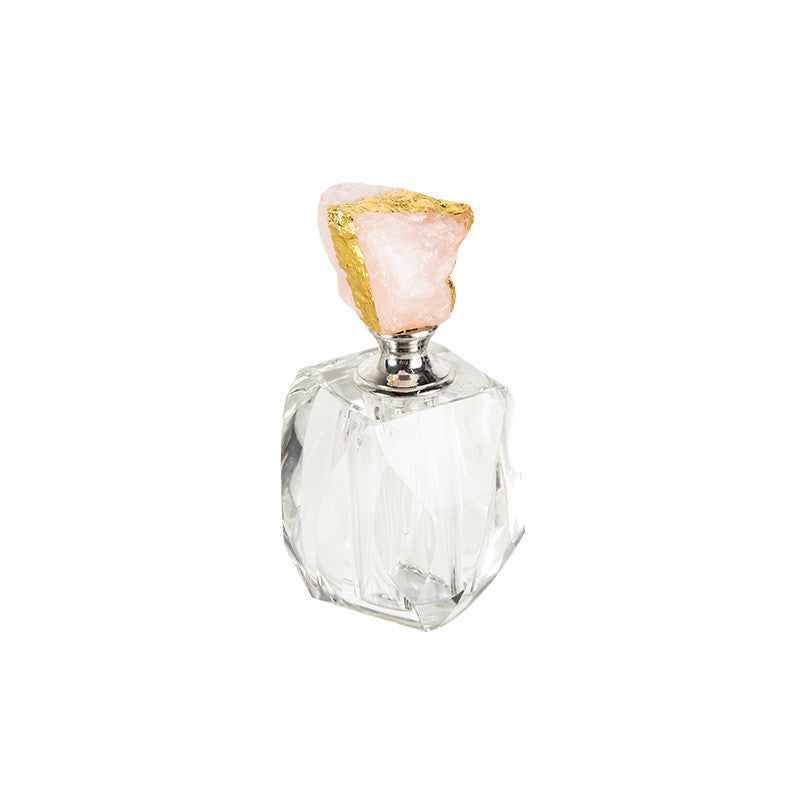 Fashion Electroplating Light Luxury Agate Perfume Bottle Snapitonline