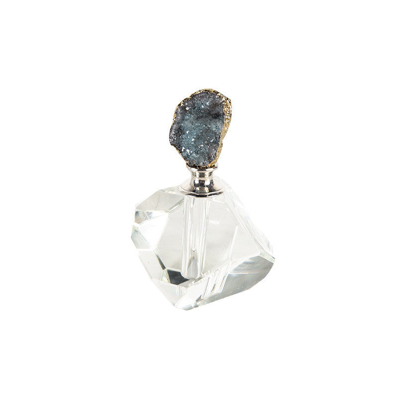 Fashion Electroplating Light Luxury Agate Perfume Bottle Snapitonline