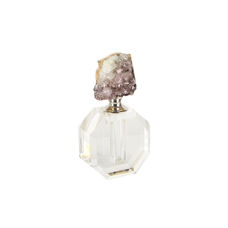 Fashion Electroplating Light Luxury Agate Perfume Bottle Snapitonline