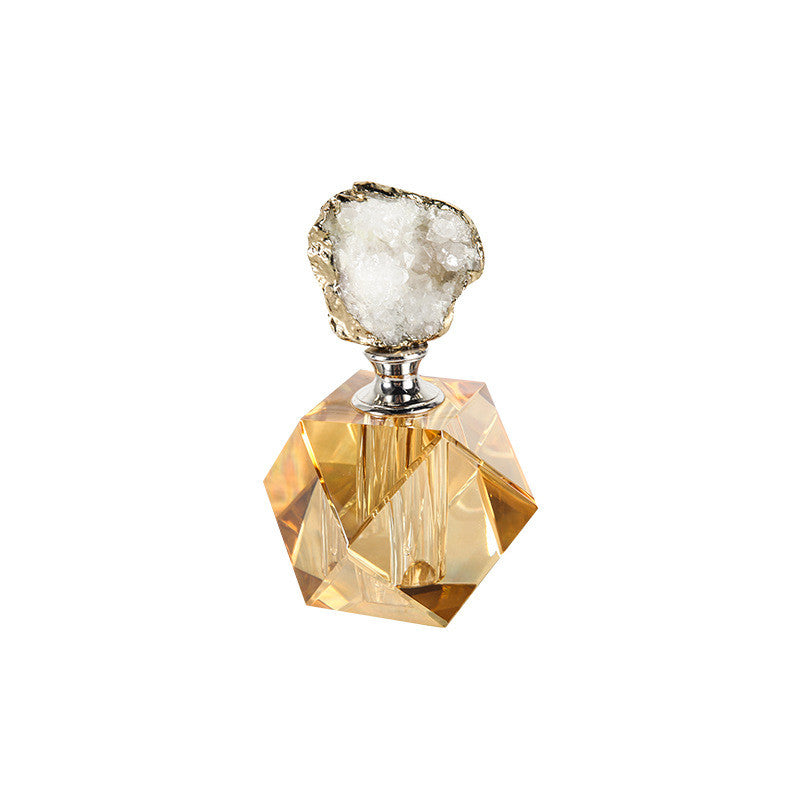 Fashion Electroplating Light Luxury Agate Perfume Bottle Snapitonline