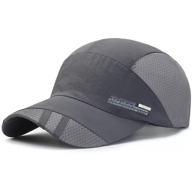 Fashion High Quality Breathable Men Women Snapback Hip Hop Hat Mesh Sun Gorras Unisex Casual Plain Adjustable Baseball Cap Snapitonline