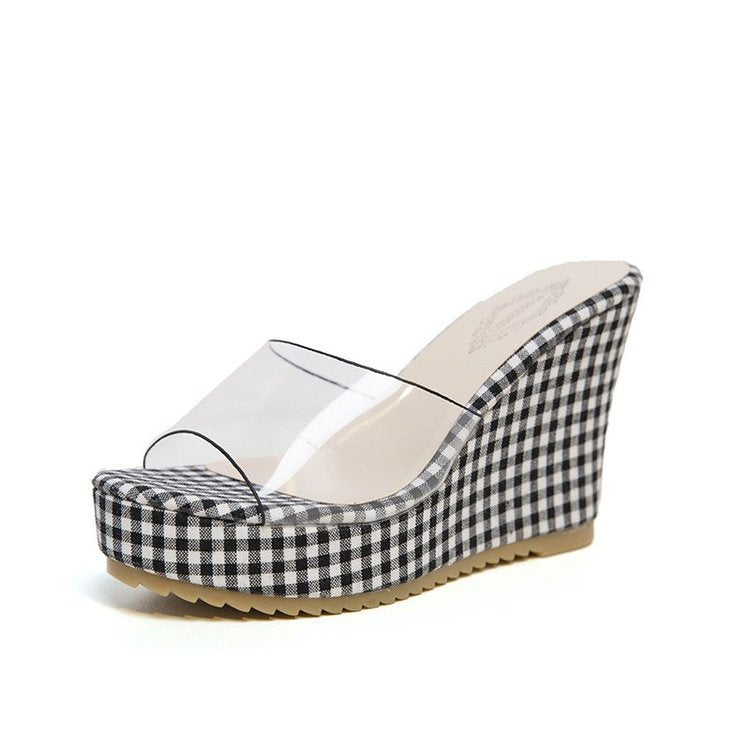 Fashion Ladies Platform Sandals With Wedge Heels Snapitonline