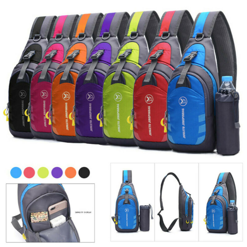 Fashion Men Women Handbag Sport Belt Waist Pack Pouch Shoulder Bag Water Bottle Holder Bag For Running Jogging Hiking Snapitonline