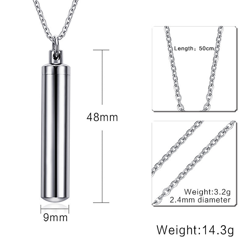 Fashion simple perfume bottle pendant Snapitonline