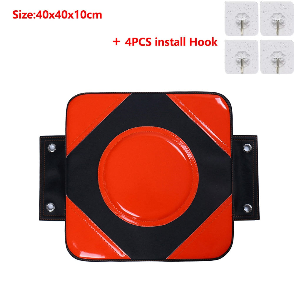 Faux Leather Wall Punching Pad Boxing Punch Target Training Sandbag Sports Dummy Punching Bag Fighter Martial Arts Fitness Snapitonline
