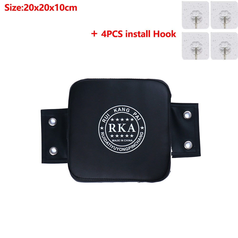 Faux Leather Wall Punching Pad Boxing Punch Target Training Sandbag Sports Dummy Punching Bag Fighter Martial Arts Fitness Snapitonline