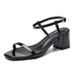 Fish mouth flat sandals Snapitonline