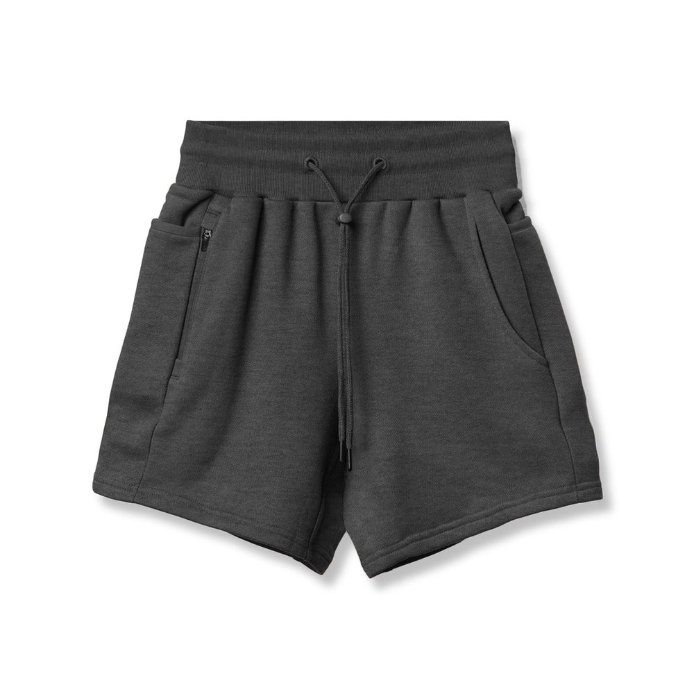 Five-point Pants Outdoor Running Training Fitness Pants Snapitonline