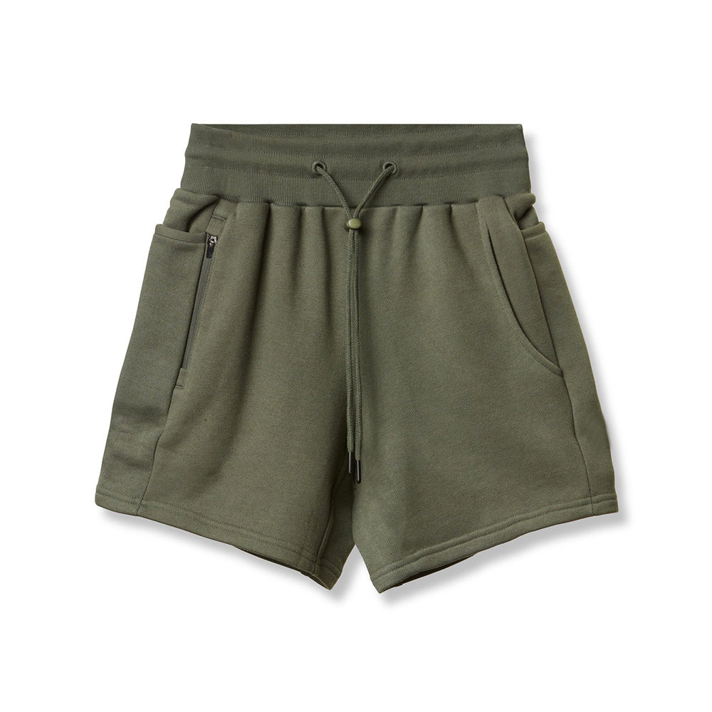 Five-point Pants Outdoor Running Training Fitness Pants Snapitonline