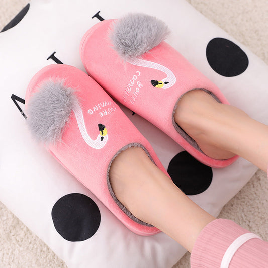 Flamingo cotton slippers Snapitonline