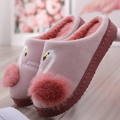 Flamingo cotton slippers Snapitonline