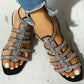 Flat Rhinestone Roman Sandals Snapitonline