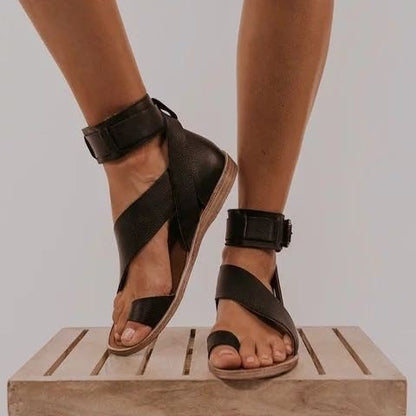 Flat Roman women sandals Snapitonline