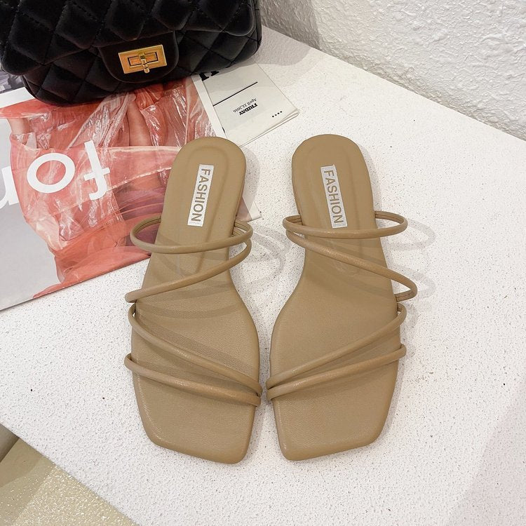 Flat Strap Sandals Snapitonline