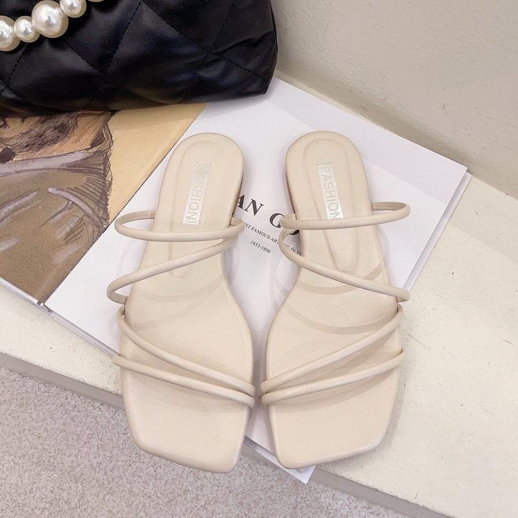 Flat Strap Sandals Snapitonline