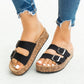 Flat sandals with flat feet Snapitonline