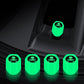 Fluorescent Car Tire Valve Caps Snapitonline