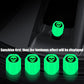 Fluorescent Car Tire Valve Caps Snapitonline