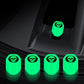 Fluorescent Car Tire Valve Caps Snapitonline