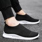 Flying Knit Sneakers Men's Mesh White Shoes Black Casual Sneakers Snapitonline