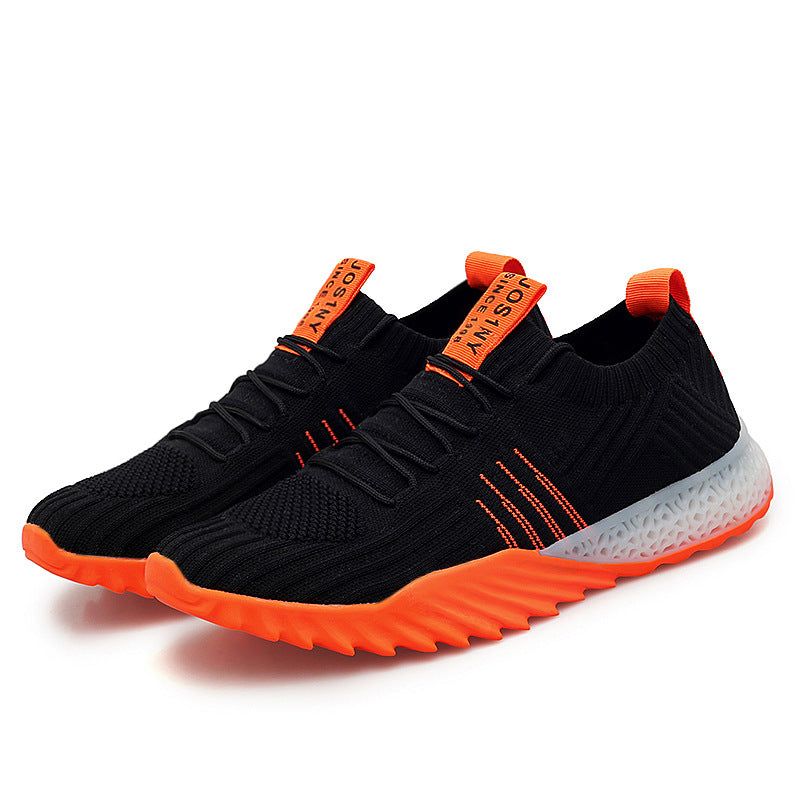 Flying Woven Mesh Breathable Sneakers Snapitonline