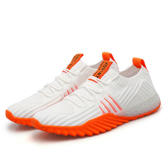 Flying Woven Mesh Breathable Sneakers Snapitonline