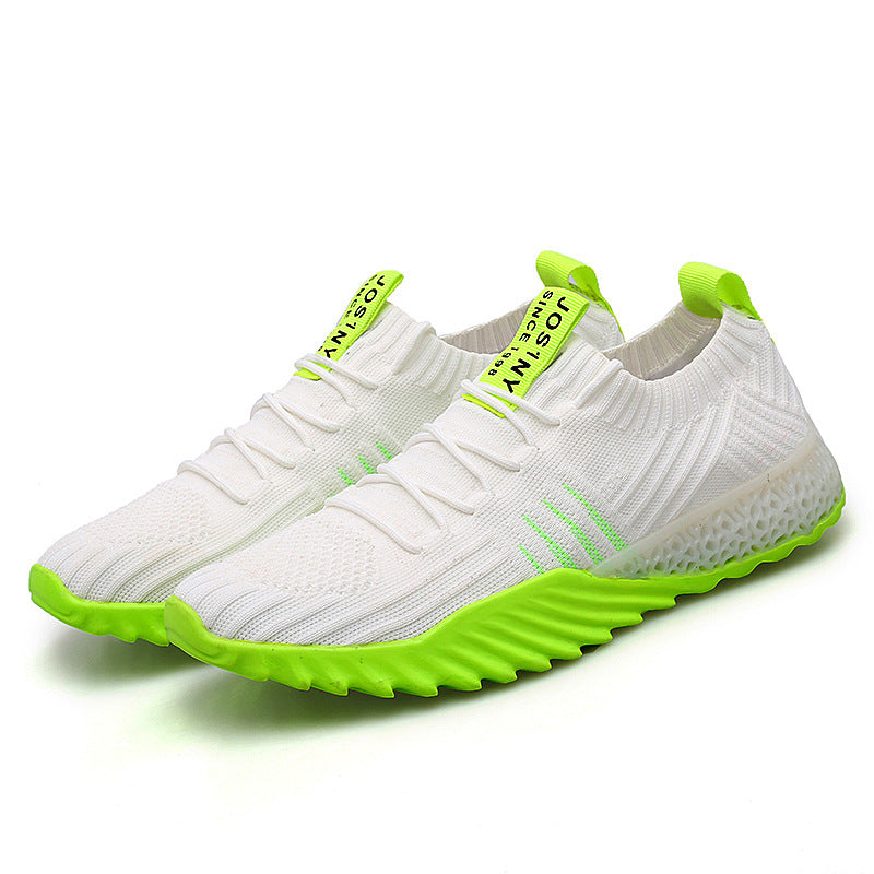 Flying Woven Mesh Breathable Sneakers Snapitonline