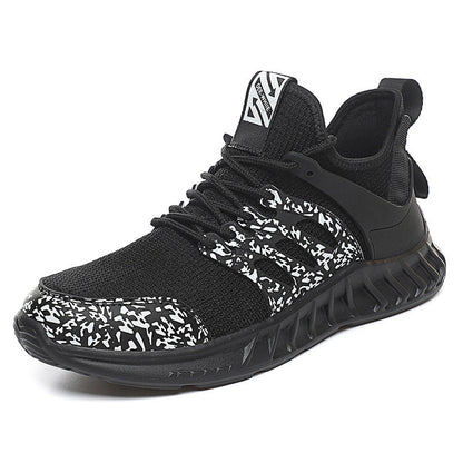 Flying Woven Mesh Sneakers New Outdoor Lightweight Breathable Casual Running Shoes Snapitonline