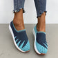 Flyknit Breathable Shoes Wedge Sneakers Snapitonline