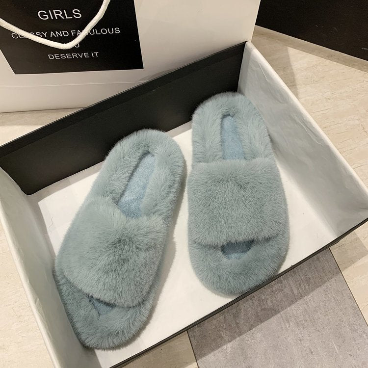 Furry Slippers Snapitonline