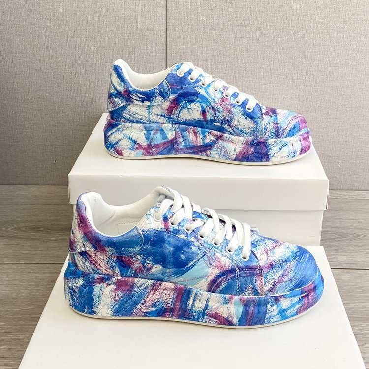 Graffiti Sneakers Plus Size Casual Sneakers Snapitonline