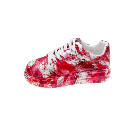 Graffiti Sneakers Plus Size Casual Sneakers Snapitonline