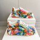 Graffiti Sneakers Plus Size Casual Sneakers Snapitonline