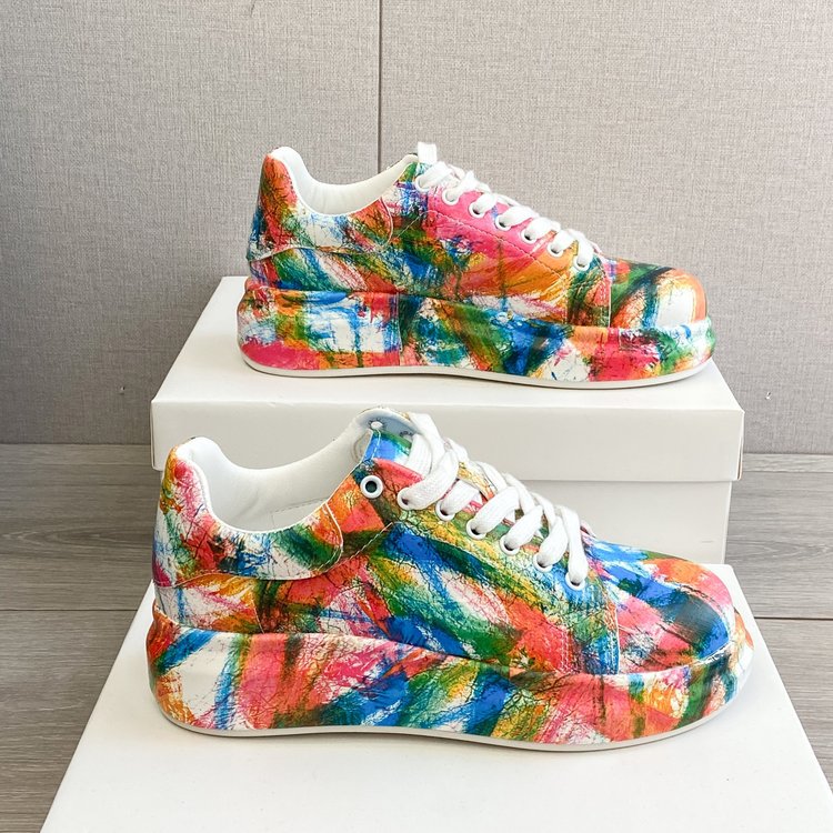 Graffiti Sneakers Plus Size Casual Sneakers Snapitonline