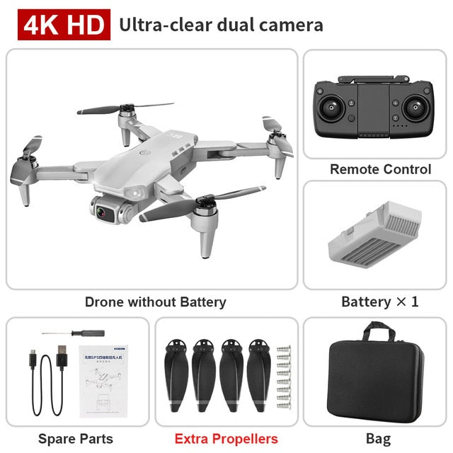 ZLLRC Drone L900 Pro 5G GPS 4K Dron HD Camera FPV 28min Flight Time Brushless Motor Quadcopter Distance1.2km Professional Drones - Snapitonline