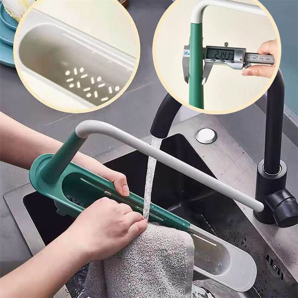Updated Telescopic Sink Storage Rack - Snapitonline