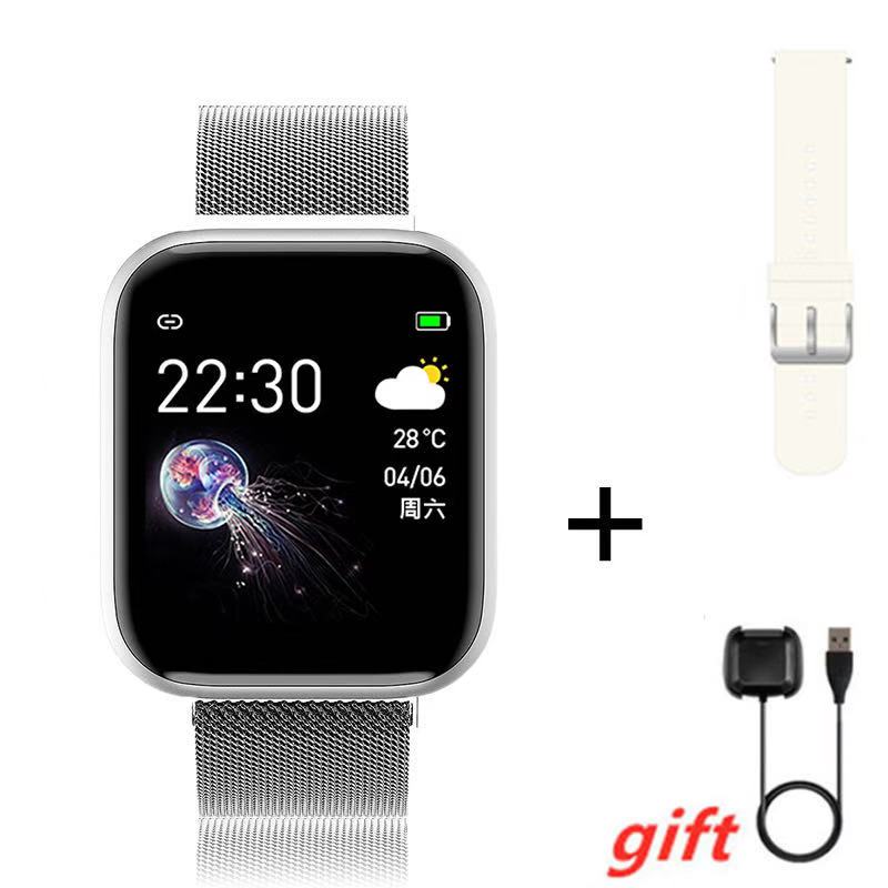I5 Sport Smartwatch Women Men Heart Rate Blood Pressure Fitness Tracker Kids Smart Clock For Android IOS Smart Watch PK IWO P80 - Snapitonline