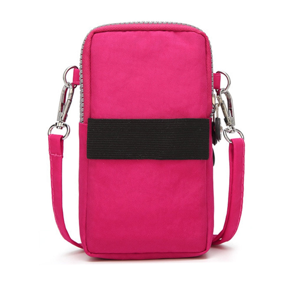 Small Shoulder Bags Nylon Women Mobile Phone Bags Mini Female Messenger Purse Lady Wallet New 2022 CrossBody Bag Sports Wallet - Snapitonline