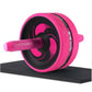 KoKossi Fashion Keep Fit Wheels No Noise Abdominal Wheel Ab Roller With Mat For Arm Waist Legs Exercise Gym Fitness Equipment - Snapitonline