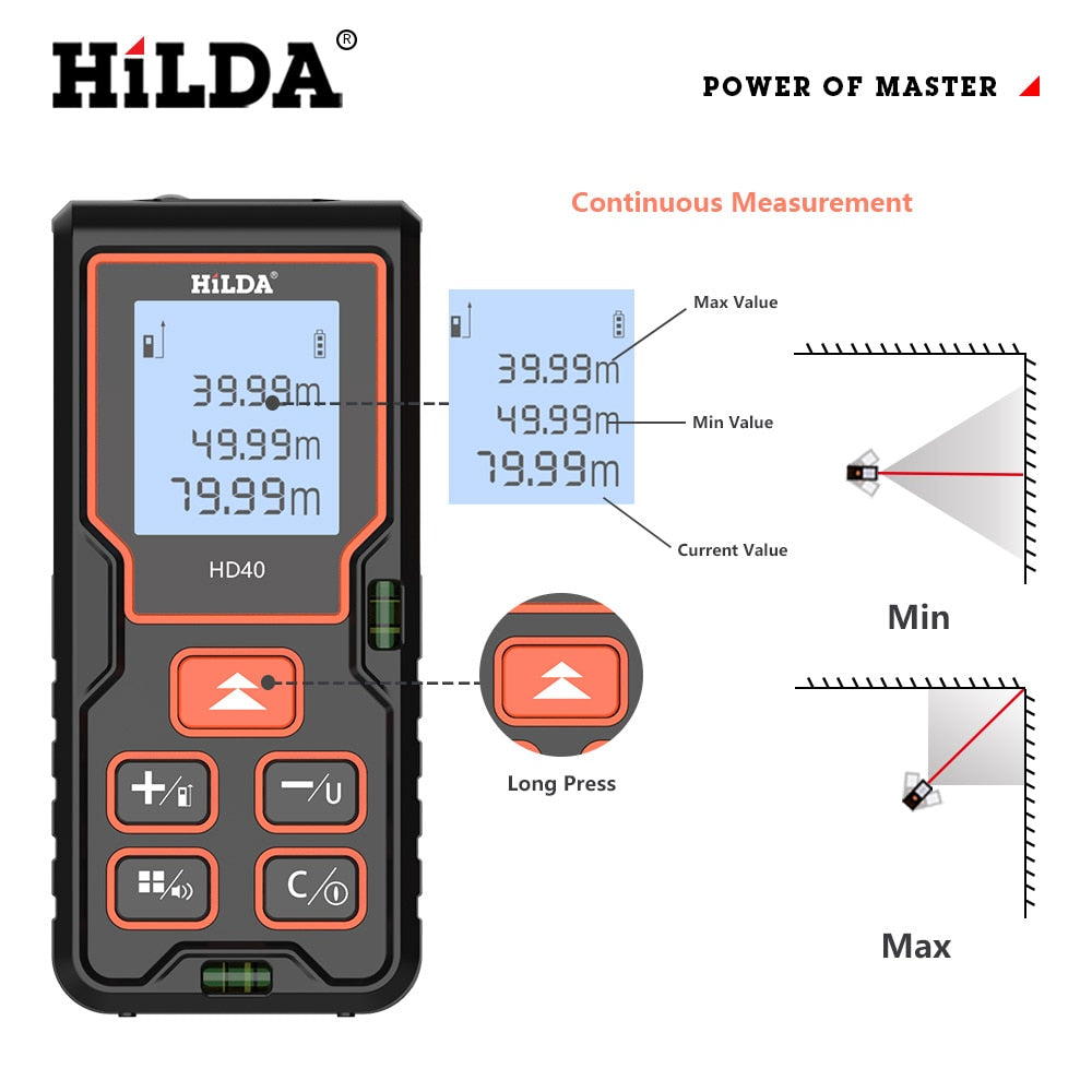 Laser Distance Measure - Snapitonline