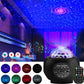 LED Starry Sky Projector Night Light Galaxy Star Projector Ocean Wave Night Lamp With Music Bluetooth Speaker For Childrens - Snapitonline
