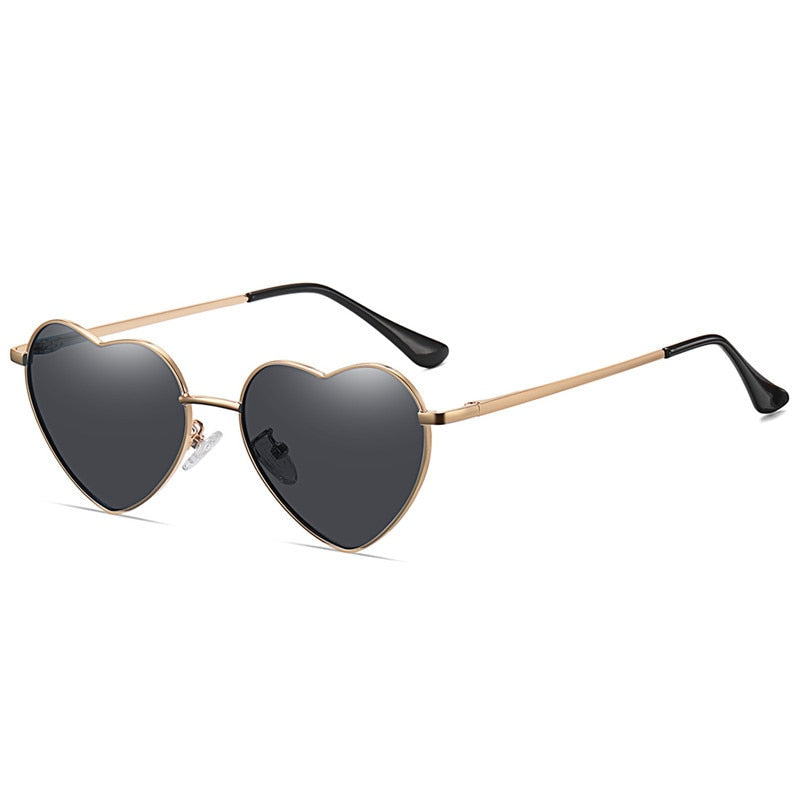 RUOBO Love Heart Shaped Polarized Sunglasses Women Men Sweet Design Eyewear Party Sun Glasses Outdoor Goggle UV400 Oculos De Sol