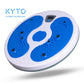 KYTO Digital Waist Disc Fitness Figure Trimmer Twist Board Slimming Body Equipment-Foot-shaped Pedal Balance Board - Snapitonline