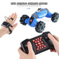 ZWN C1/ C1 MINI 4WD RC CAR Radio Gesture Induction 2.4G Toy Light Music Drift Dancing Twist Stunt Remote Control Car for Kids - Snapitonline